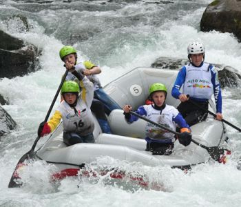 gara di discesa su fiume isarco-asd tigerle